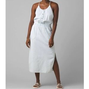 Prana Sky Haven Dress in Sun Fade Blue